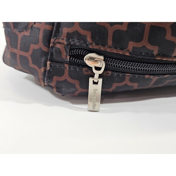 Baggallini Brown Geometric Lightweight Canvas Crossbody Purse Shoulder Bag EUC - Picture 9 of 15